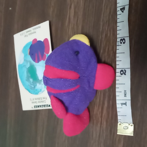 Weebeanies Honolulu Fish Keychain 1997 Princess Soft Toys NWT - Picture 5 of 5
